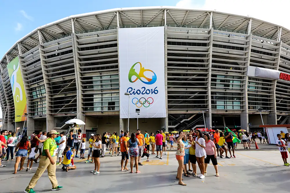 Fachada da Arena Fonte Nova