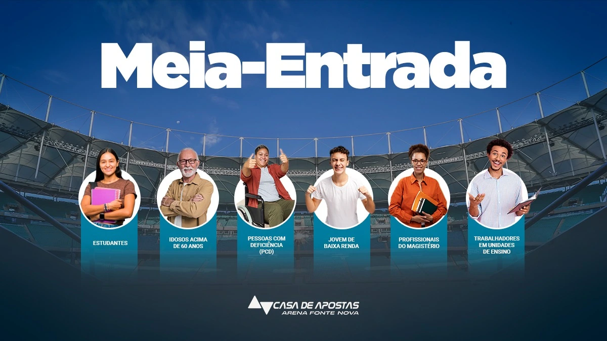 Informações sobre meia entrada